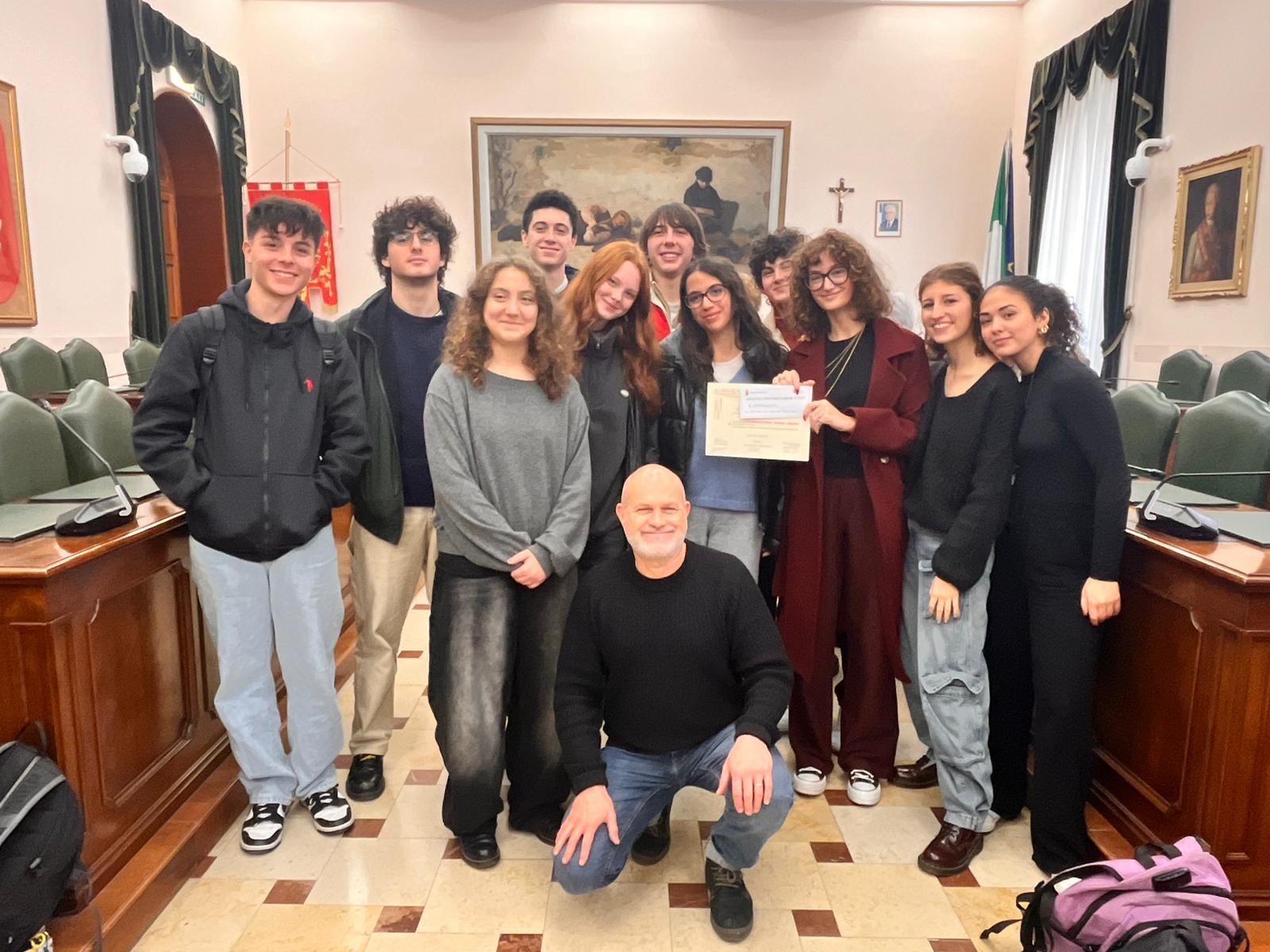 IL LICEO CLASSICO PREMIATO AL CONCORSO 